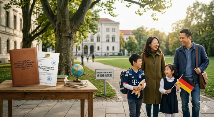 移民德国教育优势:从幼儿园到大学公校100%零学费