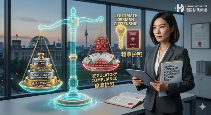 移居德国终极自救：2026新入籍法下如何稳拿德国护照