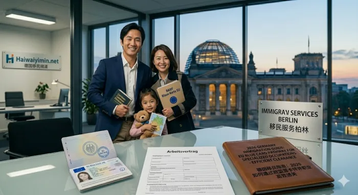 德国移民指南:2026如何通过欧盟蓝卡特许职业高效通关